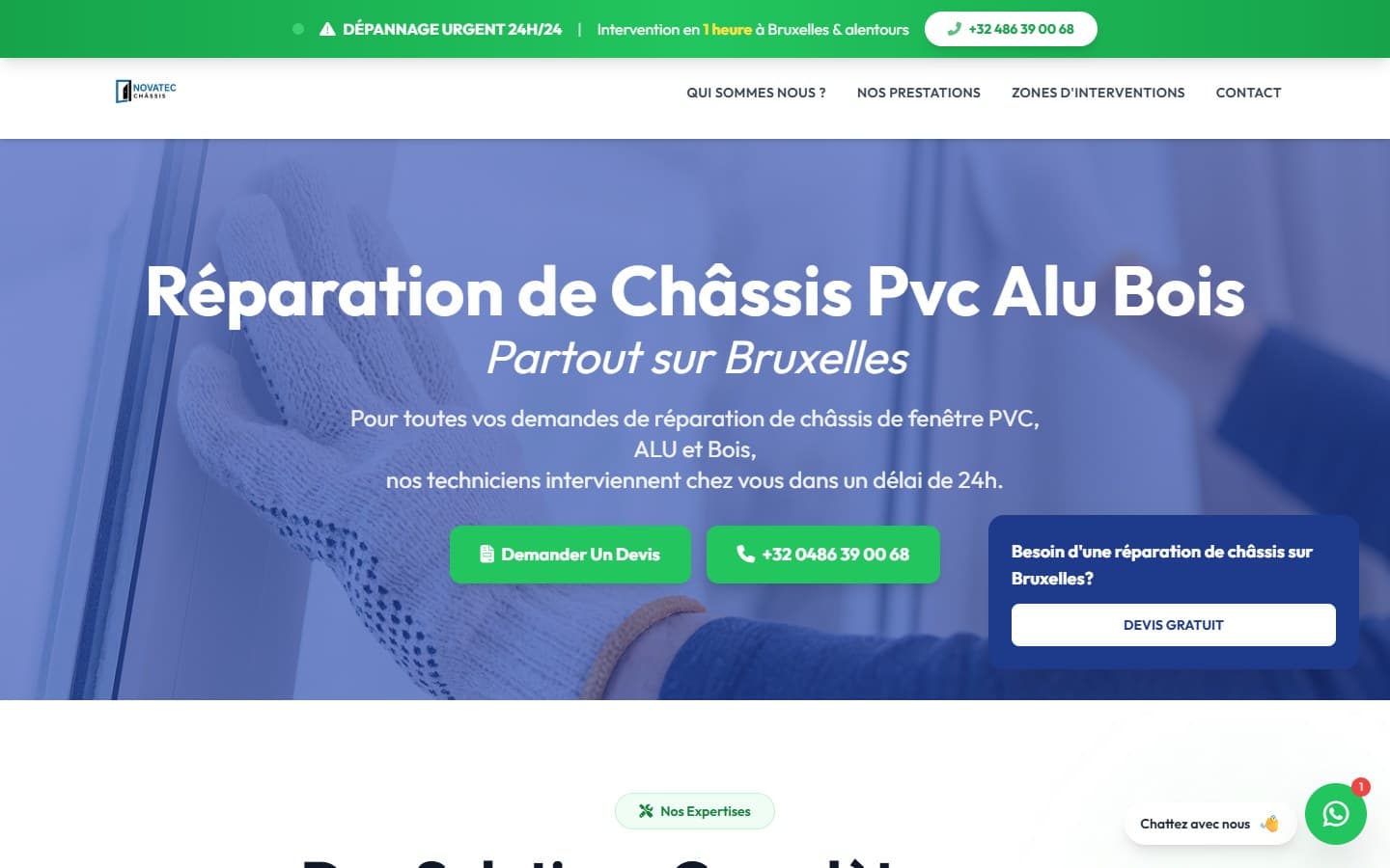 Novatec Chassis screenshot